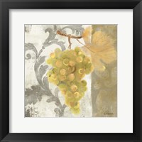 Acanthus and Paisley With Grapes II Framed Print