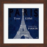 Blueprint Tour Eiffel Fine Art Print