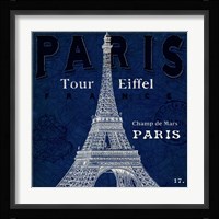 Blueprint Tour Eiffel Fine Art Print