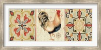 Bohemian Rooster Panel II Fine Art Print