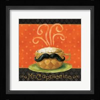 Cafe Moustache IV Square Framed Print
