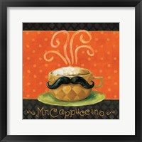 Cafe Moustache IV Square Framed Print