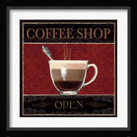 Coffee Shop I Framed Print