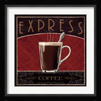 Coffee Shop IV Framed Print