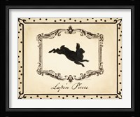 Cartouche Lapin I Fine Art Print