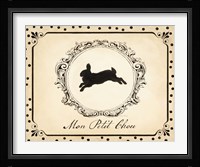 Cartouche Lapin II Fine Art Print