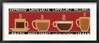 Deco Coffee Panel I Fine Art Print