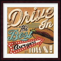 Diners and Drive Ins I Fine Art Print