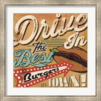 Diners and Drive Ins I Fine Art Print