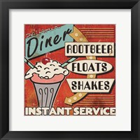 Diners and Drive Ins III Fine Art Print