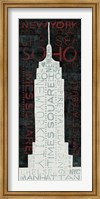 Empire State Building - Red Fine Art Print