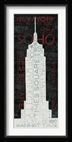 Empire State Building - Red Fine Art Print