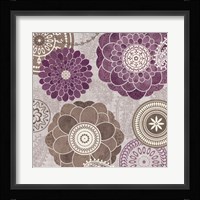 Gray Garden Melody I Framed Print