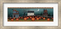 Halloween Eve Crescent Moon Fine Art Print