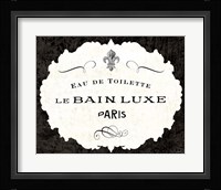 Le Bain Luxe I Framed Print