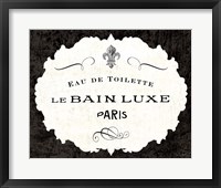 Le Bain Luxe I Framed Print