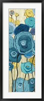 Lemongrass in Blue Panel I Fine Art Print