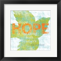Letterpress Hope Fine Art Print