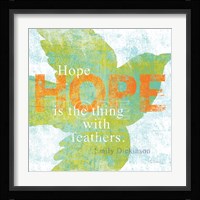Letterpress Hope Fine Art Print