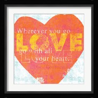 Letterpress Love Fine Art Print