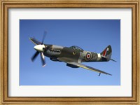 Supermarine Spitfire Mk XVIII fighter warbird Fine Art Print