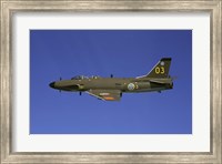 Saab J 32 Lansen fighter Fine Art Print