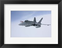 Side View of F/A-18 Hornet of the Finnish Air Force Fine Art Print
