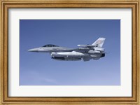 F-16 Fighting Falcon of the Polish Air Force Fine Art Print