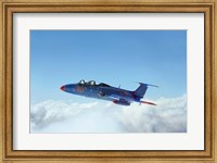 L-29 Delfin standard jet trainer of the Warsaw Pact Fine Art Print
