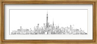 New York Skyline Fine Art Print