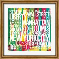 New York City Life Patterns VII Fine Art Print