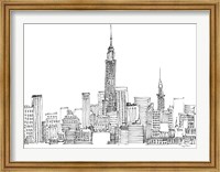 New York Skyline Crop Fine Art Print