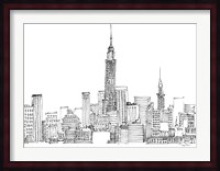 New York Skyline Crop Fine Art Print