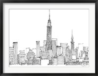 New York Skyline Crop Fine Art Print