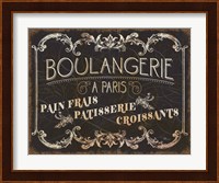 Parisian Signs Fine Art Print