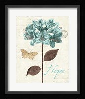 Slated Blue II Framed Print