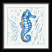 Sea Creature Sea Horse Color Fine Art Print