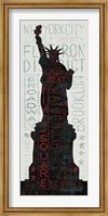 Statue of Liberty - Red Fine Art Print