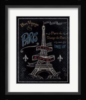 Travel to Paris I Framed Print