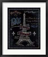 Travel to Paris I Framed Print