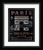 Travel to Paris II Framed Print