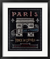 Travel to Paris II Framed Print