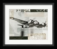 Wings Collage III Framed Print