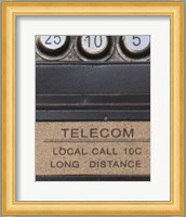 Old Vintage Pay Phone I Fine Art Print