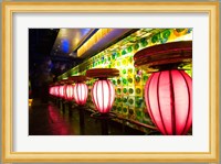 China, Shanghai. Bar, Xin Tian Di district. Fine Art Print