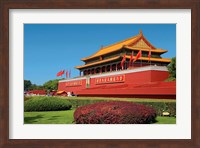 Gate of Heavenly Peace Gardens, The Forbidden City, Beijing, China Fine Art Print