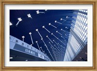 Sweeping Suspended Roof and Glass Windows, Pudong International Airport, Shanghai, China Fine Art Print