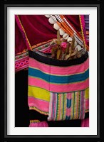 Black Lisu Woman near Fulong, Nujiang Prefecture, Yunnan Province, China Fine Art Print