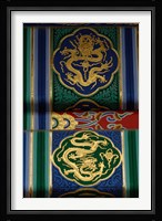 Building Detail, Forbidden City, National Palace Museum, Beijing, China Fine Art Print