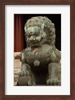 Mythical Animal, Forbidden City, National Palace Museum, Beijing, China Fine Art Print